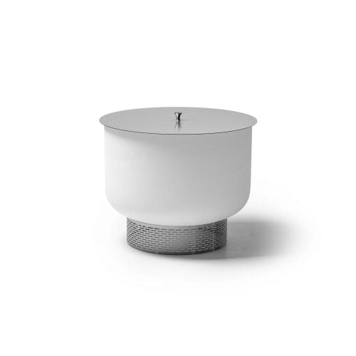 QFlame ethanol vuurschaalset met roestvrijstalen voet D50 - D71