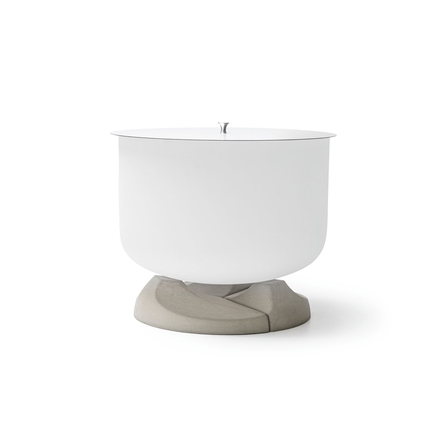 QFlame Set Basket Concrete 71 cm
