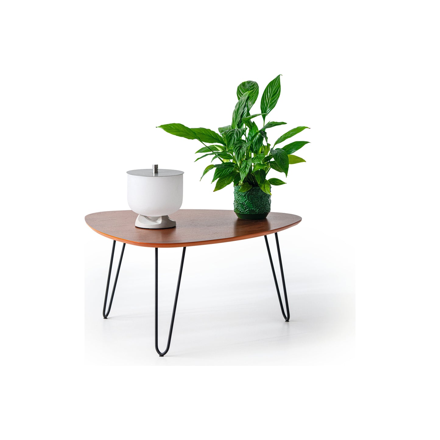 QFlame Set Table Concrete – Compact ethanol table fire