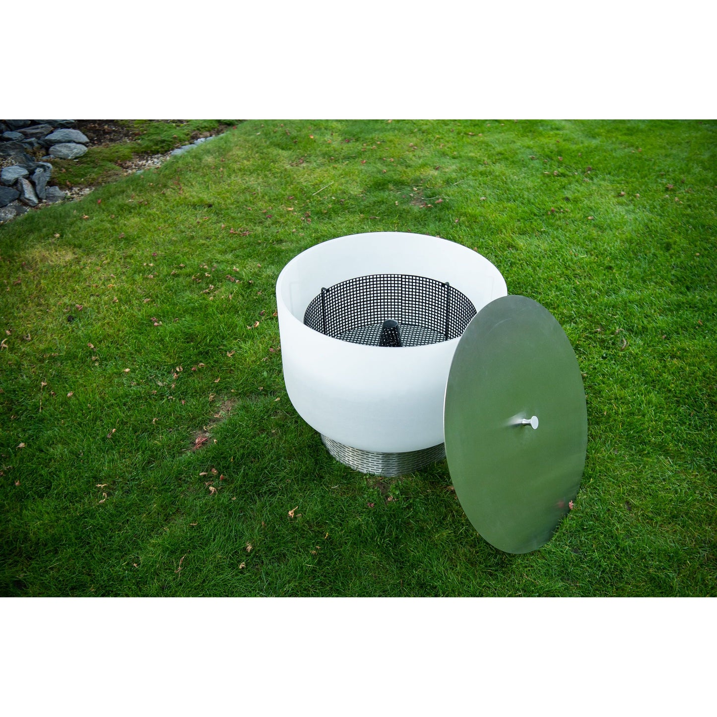QFlame Set Basket Edelstahl