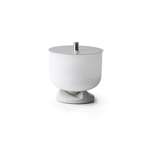 QFlame Set Table Concrete – Compact ethanol table fire