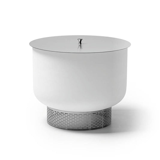 QFlame ethanol vuurschaalset met roestvrijstalen voet D50 - D71