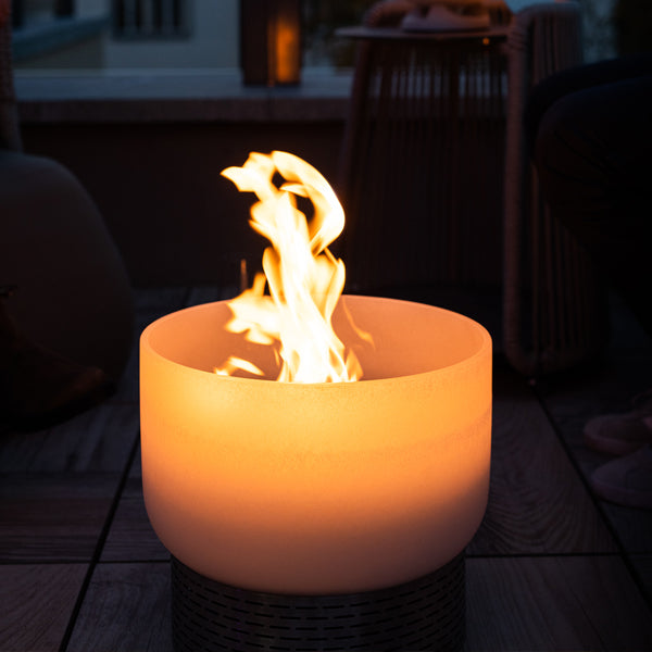 QFlame Balkon Feuerschalen – Design & Wärme für kleine Räume