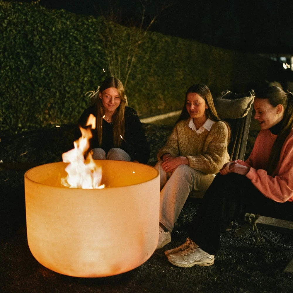 QFlame Pure Crystal Glass Fire Bowl D64 - D71 - D80